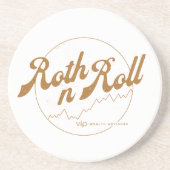 Roth n Roll World Tour Getränkeuntersetzer (Vorne)