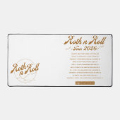 Roth n Roll World Tour Schreibtischunterlage (Vorderseite)