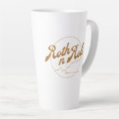 Roth n Roll World Tour Shirt – Finance Humor Milchtasse (Rechte Ecke)