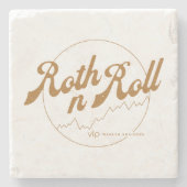Roth n Roll World Tour Steinuntersetzer (Vorderseite)