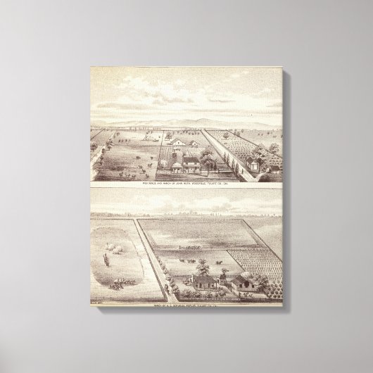 Roth, Scruggs ranches Leinwanddruck (Vorderseite)