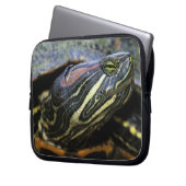 Rothaardieb, Trachemys scripta elegans, 2 Laptopschutzhülle (Vorderseite Links)