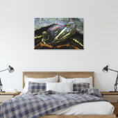 Rothaardieb, Trachemys scripta elegans, 2 Leinwanddruck (Insitu (Schlafzimmer))