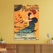 Rothaarige Frau erwartet Balloons Birds Poster Leinwanddruck (Insitu (Wohnzimmer))