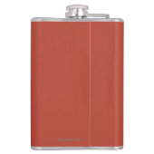 Rothaarige Frau u. Harfe L. Marquet Ink Flachmann (Rückseite)