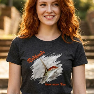 Rothaarige haben mehr Spaß Rothaarige Eidechse T-S Tri-Blend Shirt