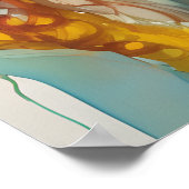 Rothaarige Horned Goddess Poster (Ecke)