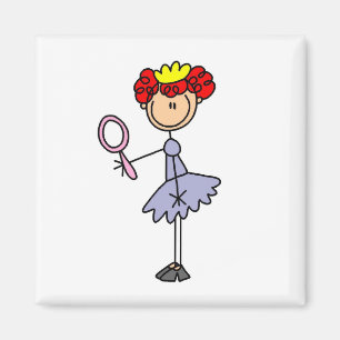 Rothaarige Prinzessin Magnet