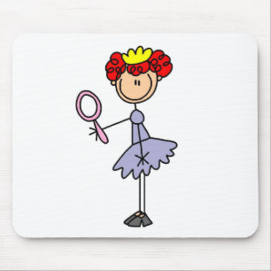 Rothaarige Prinzessin Mousepad
