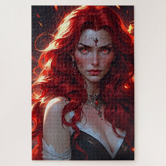 Rothaarige quirlige puzzle (Vertikal)