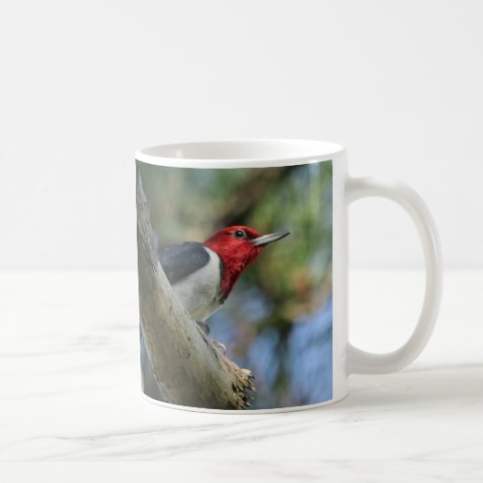 Rothaarige Woodpecker-Tasse Kaffeetasse (Rechts)
