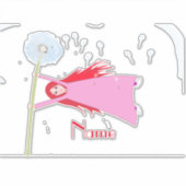 Rothaariger Löwenmädchen Girl Thunder_Cove Aufkleber (Vorderseite)