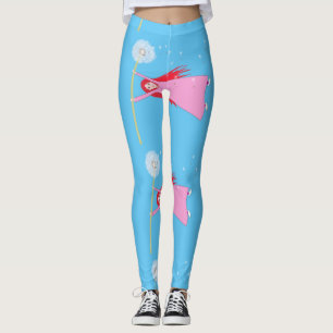 Rothaariger Löwenmädchen Girl Thunder_Cove Leggings