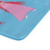 Rothaariger Löwenmädchen Girl Thunder_Cove Schneidebrett (Ecke)