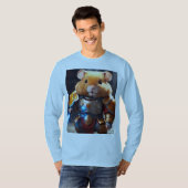 Rothaariger Schwertfisch: Unreal 3D-Render T-Shirt (Vorne ganz)