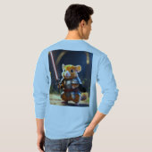 Rothaariger Schwertfisch: Unreal 3D-Render T-Shirt (Schwarz voll)