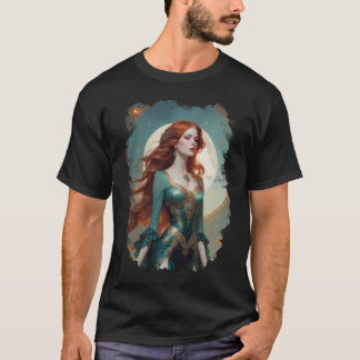 Rothaarmädchen T-Shirt