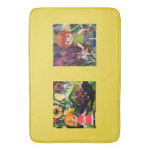 Rothaarpapier-Dolls Badematte (Vorderseite Vertikal)