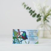 Rothaarruby Visitenkarte (Stehend Vorderseite)