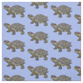 Rothaarschildkröte aus Cartoon Stoff (Muster)