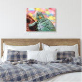 Rothaarschildkröte Leinwanddruck (Insitu (Schlafzimmer))