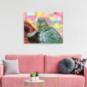 Rothaarschildkröte Leinwanddruck (Insitu (Wohnzimmer))