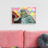 Rothaarschildkröte Leinwanddruck (Insitu (Wohnzimmer))