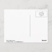 Rothackagave Postkarte (Rückseite)