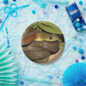 Rothalsiges keelback pappteller (Party)