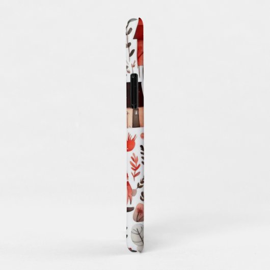 Rothäuser und Häuser niedliche Papierblätter Case-Mate iPhone Hülle (Hinten/Rechts)