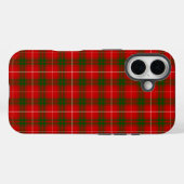 Rothay-Tartan-Rot-Grün-kariert Case-Mate iPhone Hülle (Rückseite (Horizontal))