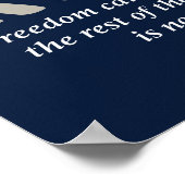 Rothbard Freedom Poster (Ecke)