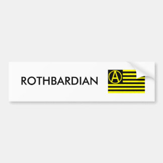 Rothbardian Autoaufkleber