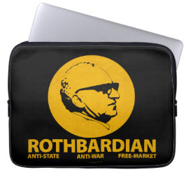 Rothbardian Elektronik-Fall Laptopschutzhülle