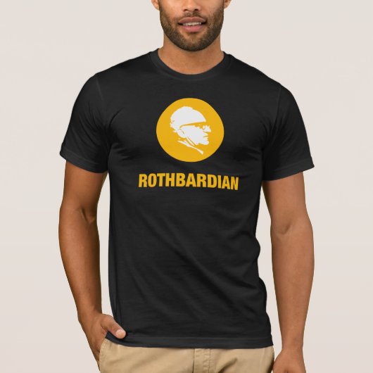 Rothbardian Liberalist T - Shirt (Vorderseite)