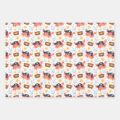 Rothead Girl Pirate Pack Packpapier Geschenkpapier Set (Vorderseite 2)