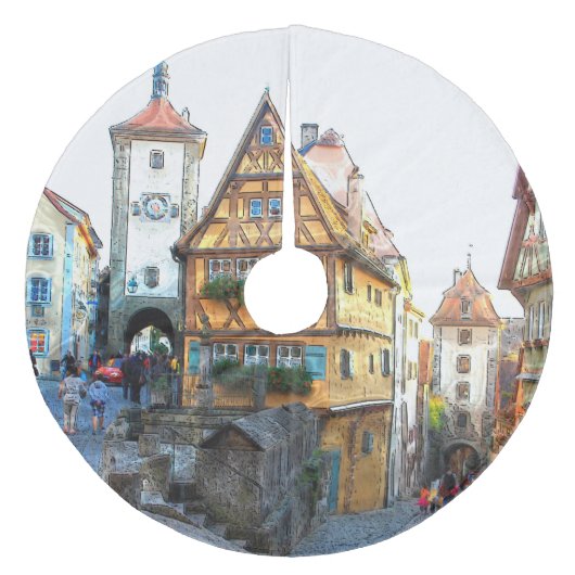 Rothenburg20150903 Fleece Weihnachtsbaumdecke (Vorderseite)