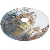 Rothenburg20150903 Fleece Weihnachtsbaumdecke (Schrägansicht)