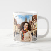 Rothenburg, Bayern, Deutschland, Der verzauberte T Jumbo-Tasse (Rechts)