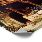 ROTHENBURG, DER NICHT NACH DER ZEIT GEHÖRT WIRD, POSTER (Ecke)