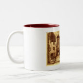 Rothenburg Deutschland 1907 Vintag Zweifarbige Tasse (Links)