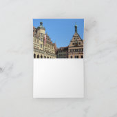 Rothenburg, Deutschland Feiertagskarte (Innenseite)