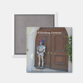 Rothenburg, Deutschland Magnet (Vorderseite/Rückseite)