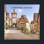 ROTHENBURG DEUTSCHLAND MAGNET<br><div class="desc">ROTHENBURG,  DEUTSCHLAND NACH DER ZEIT UNVERZÜGLICH. AN DER ROMANTISCHEN STRASSE</div>