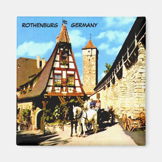 ROTHENBURG DEUTSCHLAND MAGNET (Vorne)
