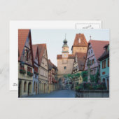 Rothenburg, Deutschland Postkarte (Vorne/Hinten)