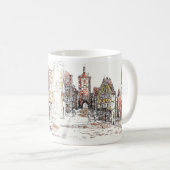 Rothenburg, Deutschland-Tasse Kaffeetasse (VorderseiteRechts)