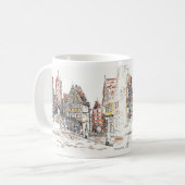 Rothenburg, Deutschland-Tasse Kaffeetasse (Vorderseite Links)