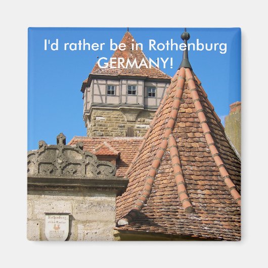 Rothenburg Magnet (Vorne)