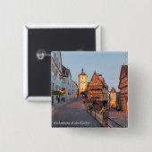 Rothenburg ob der Tauber Button (Vorne & Hinten)